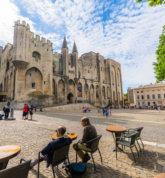 Palais des Papes à Avignon ©Verneuil T.