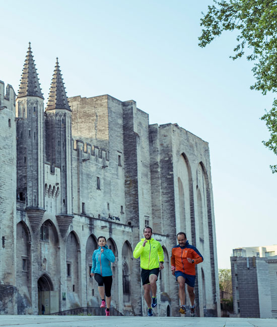 Running à Avignon