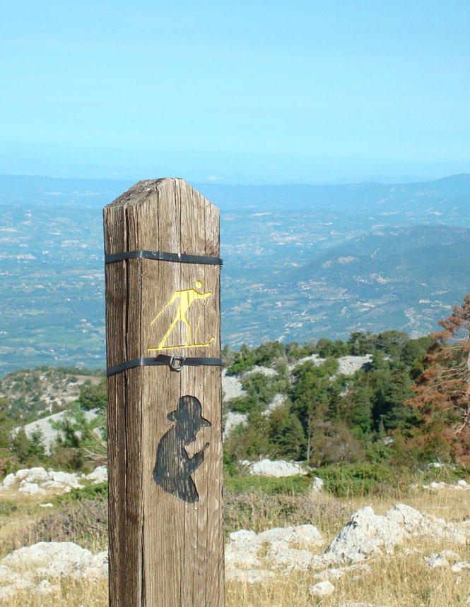 Sentier Jean-Henri Fabre au Ventoux