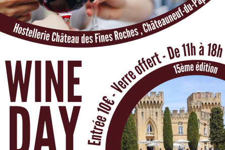 Wine Day à  l'Hostellerie du Château des Fines Roches
